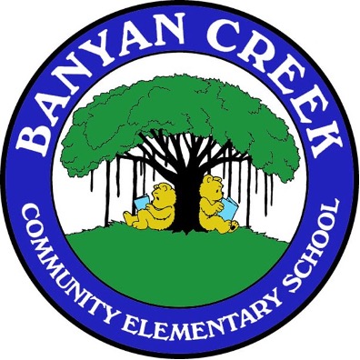Ban Creek community elementary school logo
